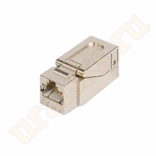 NMC-KJSD2-NT-MT Модуль-вставка NIKOMAX типа Keystone, Кат.5е, самозажимной, T568A/B, полный экран