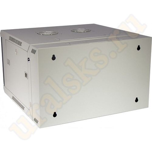 TWT-CBW3M-9U-6x6-GY Шкаф настенный Pro, 3-секционный, 9U 600x600, металлическая дверь
