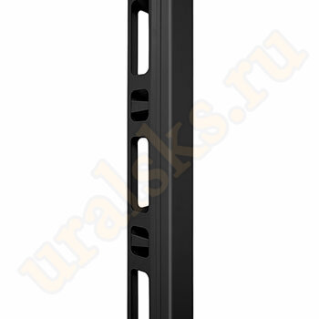 Cabeus SH-05C47-BK Вертикальный кабельный органайзер в шкаф 47U, металлический, цвет черный (RAL 9004)
