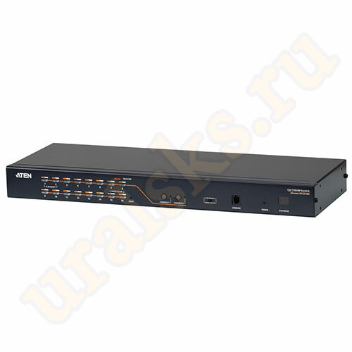 KH2516A-AX-G KVM Переключатель Cat5 Интерфейс VGA, USB, PS/2