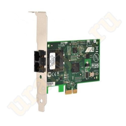 AT-2711FX/LC-001 Сетевая карта 100Mbps Fast Ethernet PCI-Express Fiber Adapter Card; LC connector; includes both standard and low profile brackets; Single pack