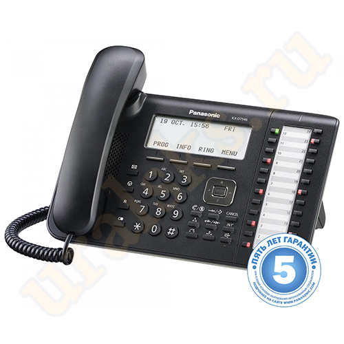 KX-DT546RUB Цифровой системный телефон Panasonic