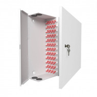 Настенный оптический кросс на 96 портов ST/PC 62,5/125 (OM1) укомплектованный Настенный оптический кросс на 96 портов ST/PC 62,5/125 (OM1) укомплектованный