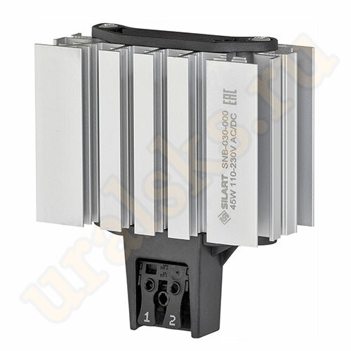 SNB-030-000 Конвекционный нагреватель Silart SNB, 25Вт, на DIN-рейку, для шкафов