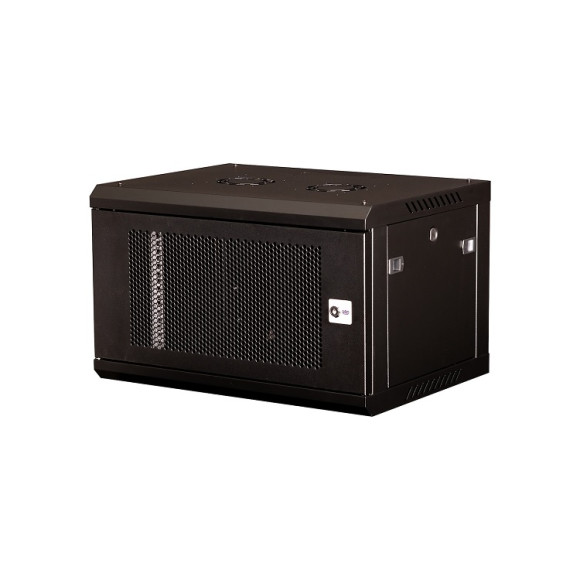 DR-651001 Шкаф 19" телекоммуникационный настенный, 6U 368х600х450 мм, дверь перфорация, черный DR-651001 Шкаф 19" телекоммуникационный настенный, 6U 368х600х450 мм, дверь перфорация, черный