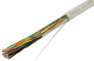 Cabeus UTP-25P-Cat.3-IN Кабель витая пара UTP (U/UTP), категория 3, 25 пар (24 AWG), одножильный (solid), PVC (цена за 1м) Cabeus UTP-25P-Cat.3-IN Кабель витая пара UTP (U/UTP), категория 3, 25 пар (24 AWG), одножильный (solid), PVC (цена за 1м)