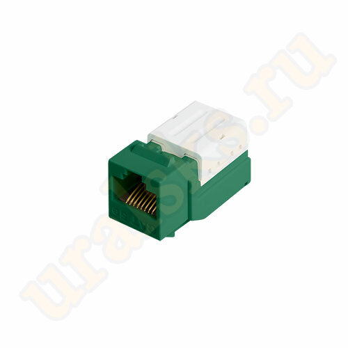NMC-KJUD2-FT-GN Модуль-вставка NIKOMAX типа Keystone, Кат.5е, FT-TOOL/110/KRONE, зеленый