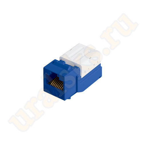 NMC-KJUD2-FT-BL Модуль-вставка NIKOMAX типа Keystone, Кат.5е, FT-TOOL/110/KRONE, синий