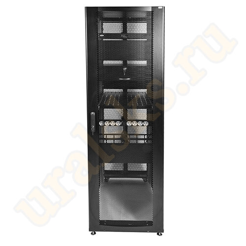 ШТК-СП-42.6.10-44АА-9005 Шкаф серверный ПРОФ 42U (600x1000) дверь перф. 2 шт., черный ШТК-СП-42.6.10-44АА-9005 Шкаф серверный ПРОФ 42U (600x1000) дверь перф. 2 шт., черный