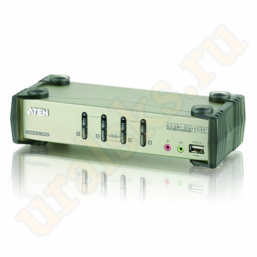 CS1734B-A7-G Настольный KVM Переключатель VGA, USB