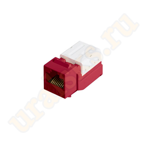 NMC-KJUD2-FT-RD Модуль-вставка NIKOMAX типа Keystone, Кат.5е, FT-TOOL/110/KRONE, красный