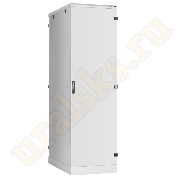TFA-426080-MMMM-GY Напольный шкаф 19", 42U, металлические двери и боковые цельнометаллические стенки Ш600хВ2060хГ800мм, в разобранном виде, серый