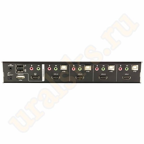 CS1794-AT-G Настольный KVM Переключатель HDMI, USB