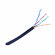 DR-141003 Кабель кат.6, 4 пары U/UTP, 23AWG, РЕ, черный, внешний, катушка 500 м DR-141003 Кабель кат.6, 4 пары U/UTP, 23AWG, РЕ, черный, внешний, катушка 500 м