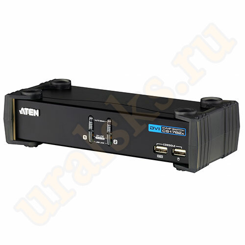 CS1762A-AT-G Настольный KVM Переключатель DVI-I, USB