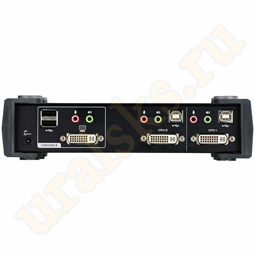 CS1762A-AT-G Настольный KVM Переключатель DVI-I, USB CS1762A-AT-G Настольный KVM Переключатель DVI-I, USB