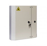 Оптический кросс (бокс) настенный, две двери, 2 замка, до 24 портов Оптический кросс (бокс) настенный, две двери, 2 замка, до 24 портов