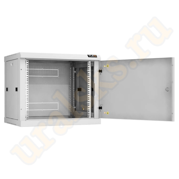 TWC-096060-R-M-GY Настенный разборный шкаф TLK 19", 9U, металлическая дверь, Ш600хВ503хГ600мм, 2 пары монтажных направляющих, серый TWC-096060-R-M-GY Настенный разборный шкаф TLK 19", 9U, металлическая дверь, Ш600хВ503хГ600мм, 2 пары монтажных направляющих, серый