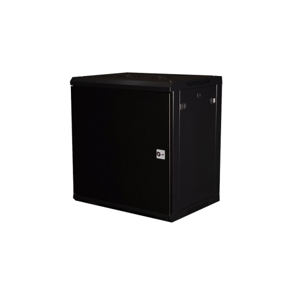 DR-643001 Шкаф 19" телекоммуникационный настенный, 12U 635х600х450 мм, дверь металл, черный DR-643001 Шкаф 19" телекоммуникационный настенный, 12U 635х600х450 мм, дверь металл, черный