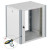 WP 6609.710 Шкаф настенный 9U SYSMATRIX WP (600x600мм) дверь стекло