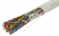 Cabeus UTP-100P-Cat.5-IN Кабель витая пара UTP (U/UTP), категория 5, 100 пар (24 AWG), одножильный (solid), PVC (цена за 1м) Cabeus UTP-100P-Cat.5-IN Кабель витая пара UTP (U/UTP), категория 5, 100 пар (24 AWG), одножильный (solid), PVC (цена за 1м)