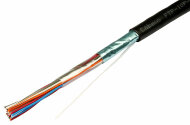 Cabeus UTP-10P-Cat.3-OUT Кабель витая пара UTP (U/UTP), категория 3, 10 пар (24 AWG), одножильный (solid), для внешней прокладки, UV PE (цена за 1м) Cabeus UTP-10P-Cat.3-OUT Кабель витая пара UTP (U/UTP), категория 3, 10 пар (24 AWG), одножильный (solid), для внешней прокладки, UV PE (цена за 1м)
