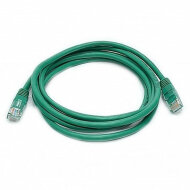 Коммутационный шнур U/UTP категория 5e LSZH нг(А)-HF 0,5 м, зеленый