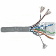 LAN-7SSTP-GY Кабель LANMASTER SSTP, 4 пары, кат. 7, 600Mhz, PVC, серый, 305 м