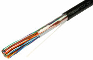 Cabeus UTP-25P-Cat.3-OUT Кабель витая пара UTP (U/UTP), категория 3, 25 пар (24 AWG), одножильный (solid), для внешней прокладки, UV PE (цена за 1м) Cabeus UTP-25P-Cat.3-OUT Кабель витая пара UTP (U/UTP), категория 3, 25 пар (24 AWG), одножильный (solid), для внешней прокладки, UV PE (цена за 1м)