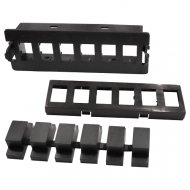 Вставка на 6 MPO адаптеров на место MPO кассеты Lanmaster