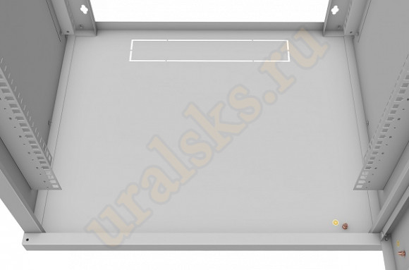 WSC-05D-9U55/45m Шкаф телекоммуникационный настенный 19" 9U, серия LIGHT разборный, дверь металл, цвет серый