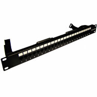 Патч-панель TELCO, 19", 24 порта RJ-45, 1U, контакты 12, 36 Патч-панель TELCO, 19", 24 порта RJ-45, 1U, контакты 12, 36