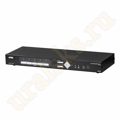 CM1164A-AT-G Настольный KVM Переключатель DVI-D, USB