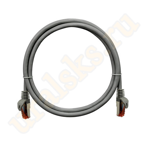 NMC-PC4SA55B-ES-050-C-GY Коммутационный шнур NIKOMAX экранированный, категории 6A, LSZH, 5м