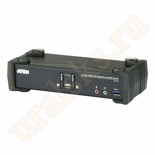 CS1922-AT-G Настольный KVM Переключатель DisplayPort, USB