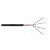 NKL 4600B-BK Кабель NIKOLAN U/UTP, 4 пары, Кат.5e, 24 AWG, внешний, PE, 305м