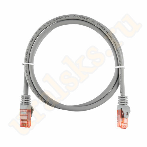 NMC-PC4UA55B-ES-003-C-GY Коммутационный шнур NIKOMAX неэкранированный, категории 6A, LSZH, 0,3м