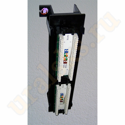 Патч-панель TWT-PP12UTP-V, настенная, вертикальная,12 портов RJ-45, кат 5e, UTP Патч-панель TWT-PP12UTP-V, настенная, вертикальная,12 портов RJ-45, кат 5e, UTP