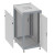 SL 6818.722 Шкаф монтажный телекоммуникационный 19" напольный 18U 600x800x800mm, передняя дверь металлическая