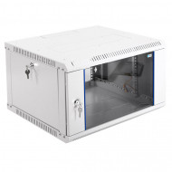 Настенный телеком шкаф разборный 6U (600x520) дверь стекло Настенный телеком шкаф разборный 6U (600x520) дверь стекло
