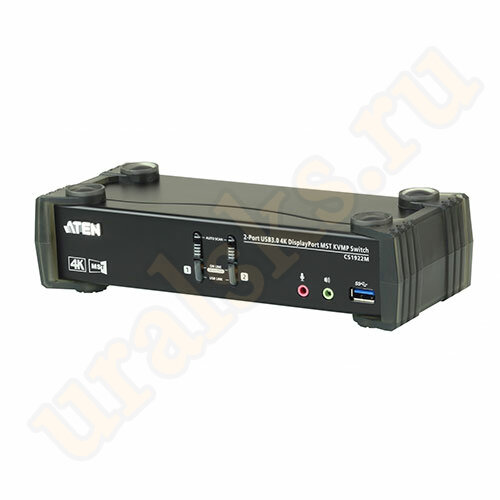 CS1922M-AT-G Настольный KVM Переключатель HDMI, DisplayPort, USB