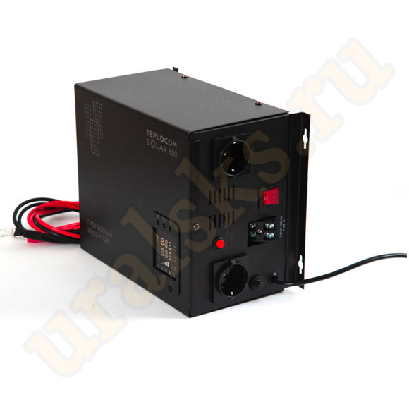 TEPLOCOM SOLAR-800 ИБП для котлов, инвертор, под батареи+солнечные панели+генератор, 800 ВА