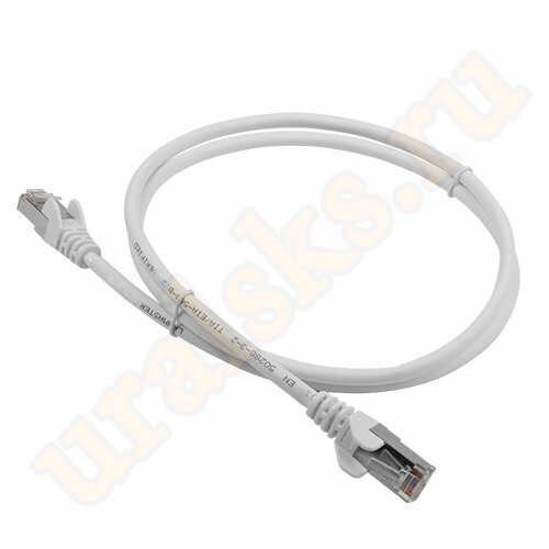 Патч-корд LAN-PC45/S5E-0.5-GY RJ45 4 пары, FTP 5е, 0.5 м, серый