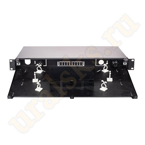 DR-471841 Панель оптическая коммутационная, 19", 1U выдвижная, без планок и адаптеров, черный