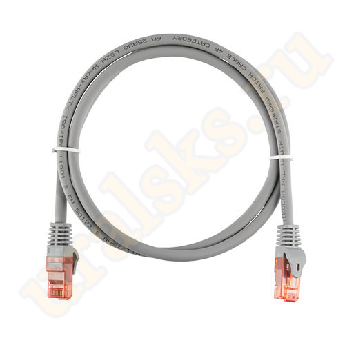 NMC-PC4UA55B-ES-020-C-GY Коммутационный шнур NIKOMAX неэкранированный, категории 6A, LSZH, 2м