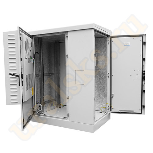 ШТВ-2-36.10.9-К3А3-ТК Шкаф всепогодный напольный укомплектованный 36U (Ш1000 × Г900) с эл. отсеком, комплектация ТК-IP55 ШТВ-2-36.10.9-К3А3-ТК Шкаф всепогодный напольный укомплектованный 36U (Ш1000 × Г900) с эл. отсеком, комплектация ТК-IP55