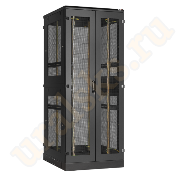 TFA-428012-WEWE-BK	Напольный шкаф 19", 42U, перфорированные двухстворчатые двери, перфорированные двухуровневые стенки, Ш800хВ2060хГ1200мм, в разобранном виде, черный