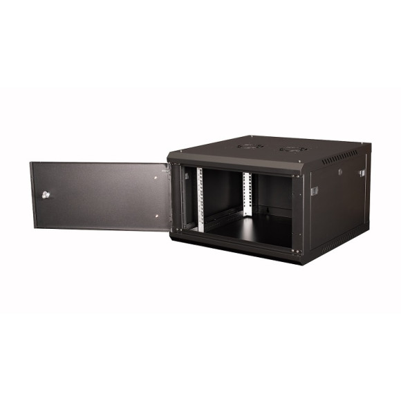 DR-641101 Шкаф 19" телекоммуникационный настенный, 6U 368х600х600 мм, дверь металл, черный DR-641101 Шкаф 19" телекоммуникационный настенный, 6U 368х600х600 мм, дверь металл, черный