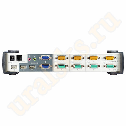 CS1744C-AT Настольный KVM Переключатель VGA, USB CS1744C-AT Настольный KVM Переключатель VGA, USB
