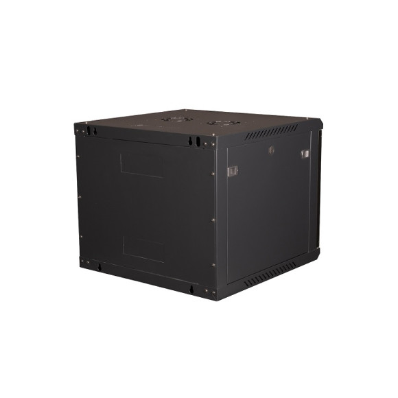 DR-642101 Шкаф 19" телекоммуникационный настенный, 9U 501х600х600 мм, дверь металл, черный DR-642101 Шкаф 19" телекоммуникационный настенный, 9U 501х600х600 мм, дверь металл, черный